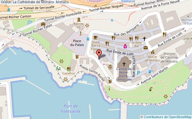 plan La Cathédrale De Monaco  Monaco Monaco