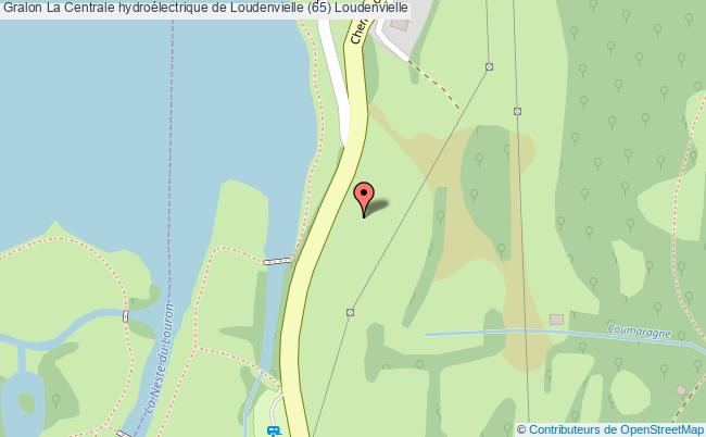 plan La Centrale Hydroélectrique De Loudenvielle (65) Loudenvielle Loudenvielle