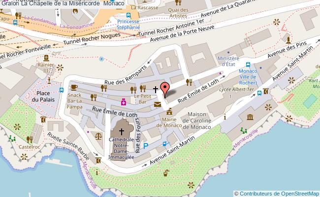 plan La Chapelle De La Miséricorde  Monaco Monaco