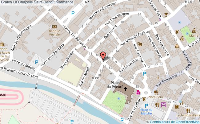 plan La Chapelle Saint-benoît Marmande Marmande
