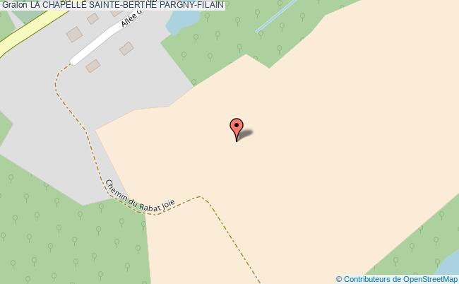 plan La Chapelle Sainte-berthe Pargny-filain PARGNY-FILAIN