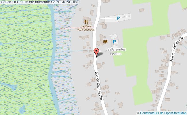 plan La Chaumière Briéronne Saint-joachim SAINT-JOACHIM