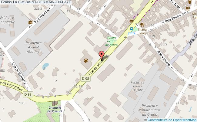 plan La Clef Saint-germain-en-laye SAINT-GERMAIN-EN-LAYE