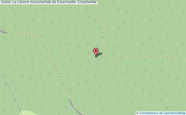 La colonne monumentale de Eckartswiller