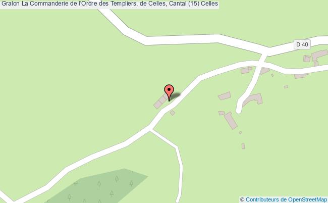 La commanderie de l'ordre des templiers, de celles, cantal (15) Celles