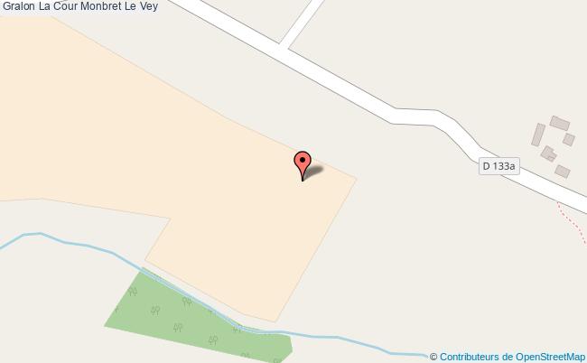 plan La Cour Monbret Le Vey Le Vey