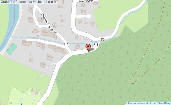 plan La Falaise Aux Vautours Laruns Laruns