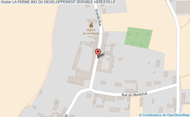 plan La Ferme Bio Du Developpement Durable Herleville HERLEVILLE