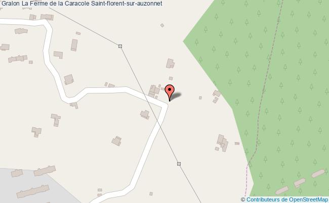 plan La Ferme De La Caracole Saint-florent-sur-auzonnet Saint-florent-sur-auzonnet