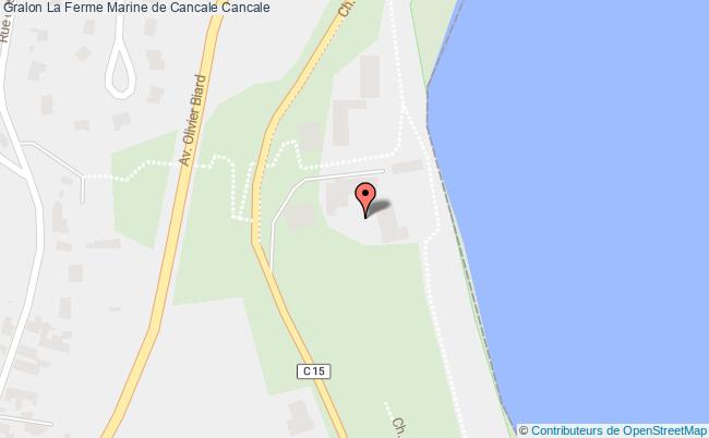 plan La Ferme Marine De Cancale Cancale Cancale