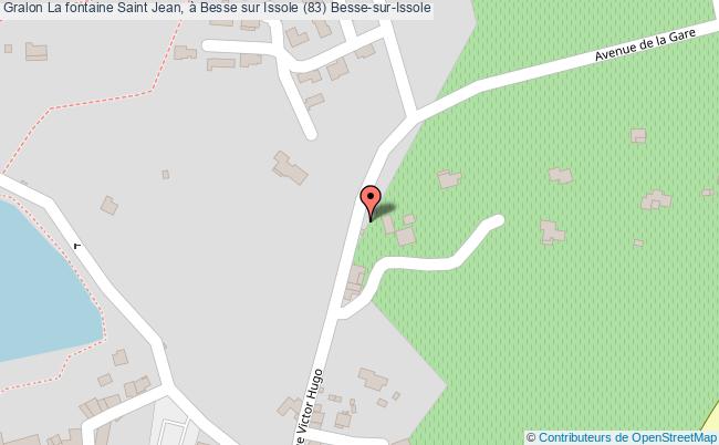 La fontaine Saint Jean, à Besse sur Issole (83)