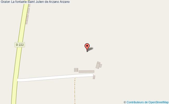 plan La Fontaine Saint Julien De Arzano Arzano Arzano