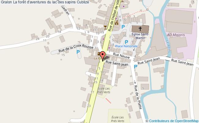 La forêt d'aventures du lac des sapins Cublize tourisme