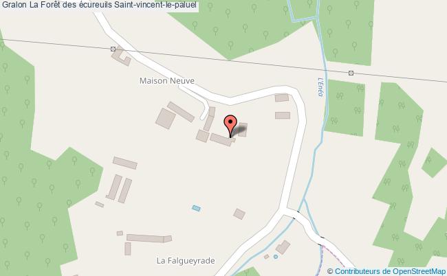 plan La Forêt Des écureuils Saint-vincent-le-paluel Saint-vincent-le-paluel