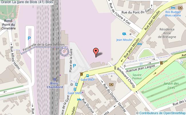 plan La Gare De Blois (41) Blois Blois