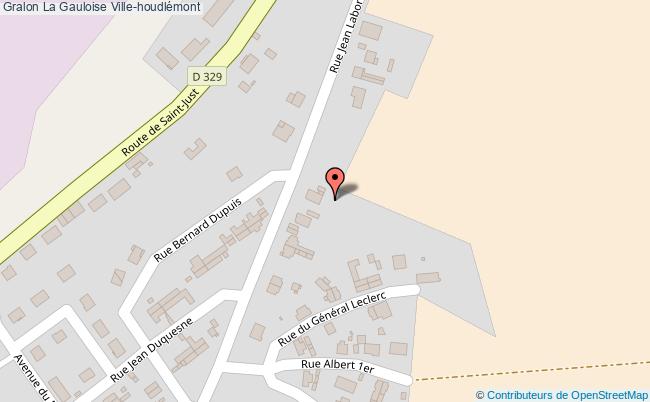 plan La Gauloise Ville-houdlémont Ville-houdlémont