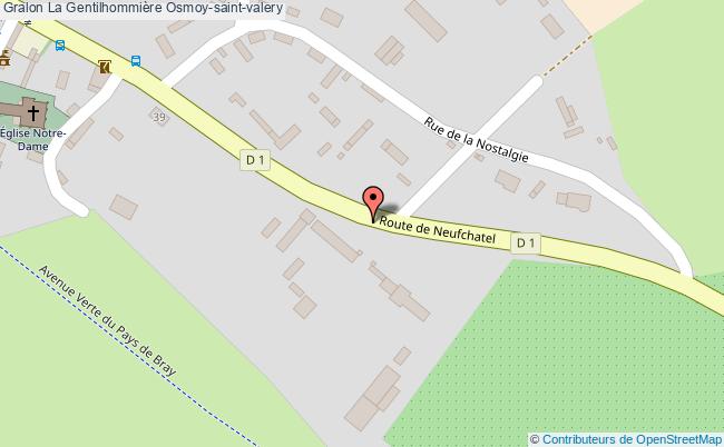 plan La Gentilhommière Osmoy-saint-valery Osmoy-saint-valery