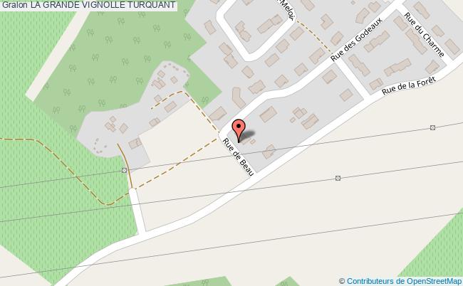 plan La Grande Vignolle Turquant TURQUANT