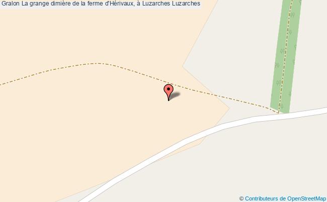 plan La Grange Dimière De La Ferme D'hérivaux, à Luzarches Luzarches Luzarches