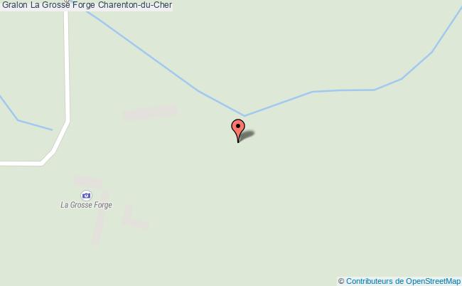 plan La Grosse Forge Charenton-du-cher Charenton-du-Cher