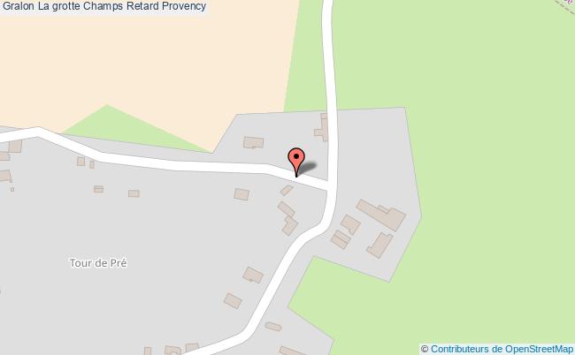 plan La Grotte Champs Retard Provency Provency
