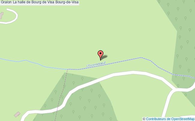 plan La Halle De Bourg De Visa Bourg-de-visa Bourg-de-Visa