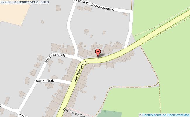 plan La Licorne Verte  Allain Allain