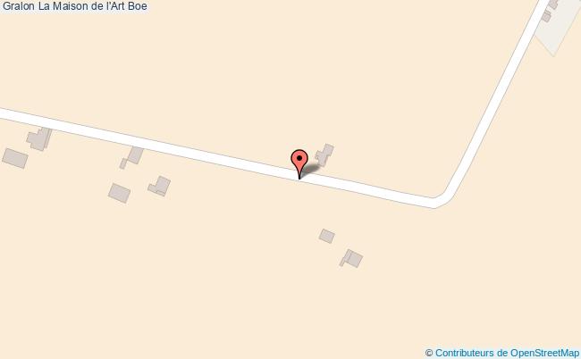 plan La Maison De L'art Boe Boe