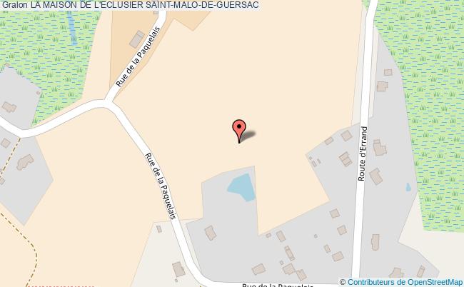 plan La Maison De L'eclusier Saint-malo-de-guersac SAINT-MALO-DE-GUERSAC