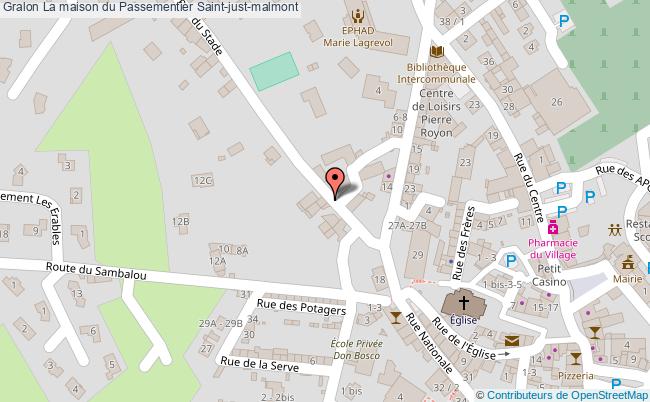 plan La Maison Du Passementier Saint-just-malmont Saint-just-malmont