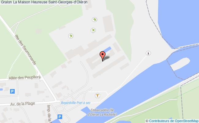 plan La Maison Heureuse Saint-georges-d'oléron Saint-Georges-d'Oléron