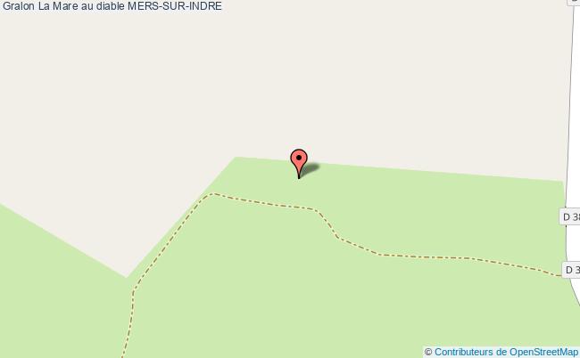 plan La Mare Au Diable Mers-sur-indre MERS-SUR-INDRE