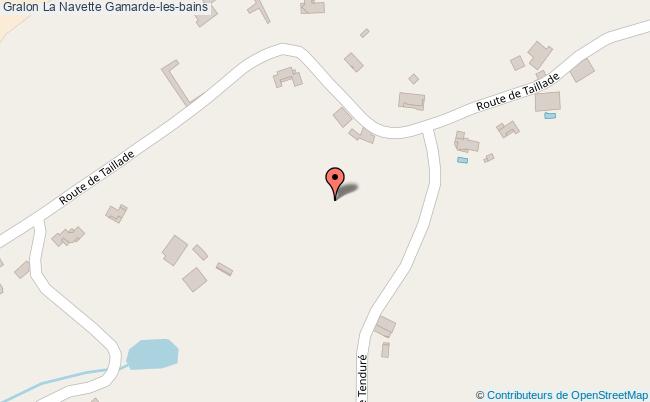 plan La Navette Gamarde-les-bains Gamarde-les-bains