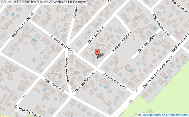 plan La Palmyre Les Mathes Adventures La Palmyre La Palmyre