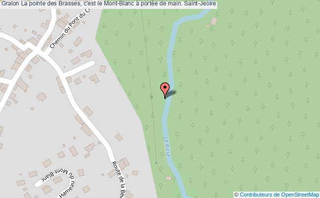 La pointe des Brasses, c'est le Mont-Blanc à portée de main.