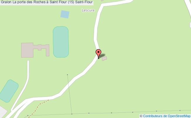 plan La Porte Des Roches à Saint Flour (15) Saint-flour Saint-Flour