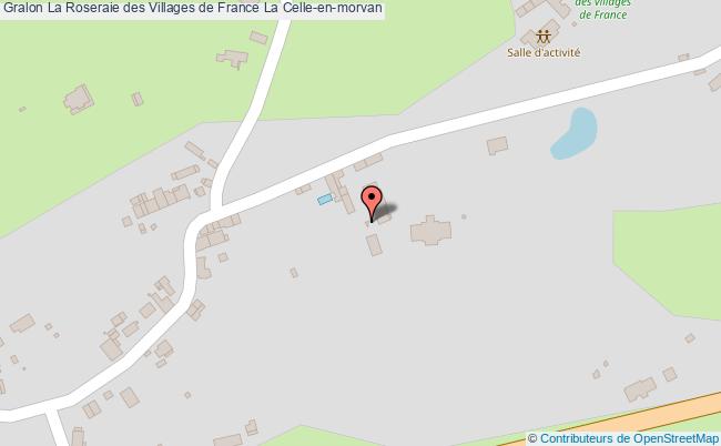 plan La Roseraie Des Villages De France La Celle-en-morvan La Celle-en-morvan