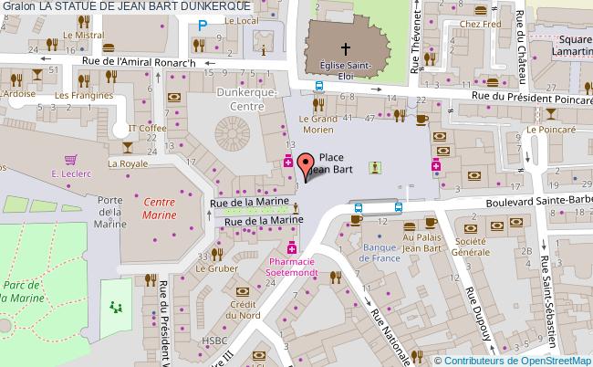 LA STATUE DE JEAN BART