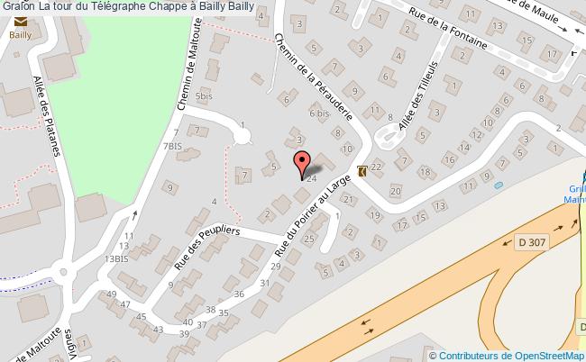 La tour du Télégraphe Chappe à Bailly