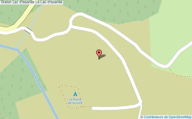 plan Lac D'issarlès Le Lac-d'issarlès Le Lac-d'Issarlès