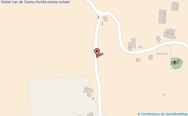 plan Lac De Camou Aicirits-camou-suhast Aicirits-camou-suhast