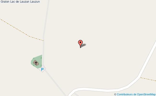 plan Lac De Lauzun Lauzun Lauzun