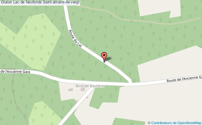 plan Lac De Neufonds Saint-amand-de-vergt Saint-amand-de-vergt