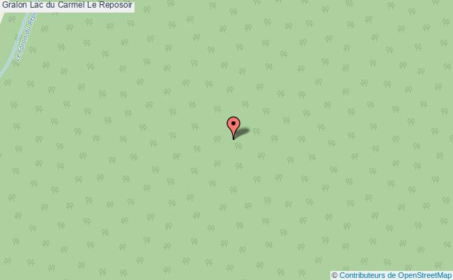 plan Lac Du Carmel Le Reposoir Le Reposoir