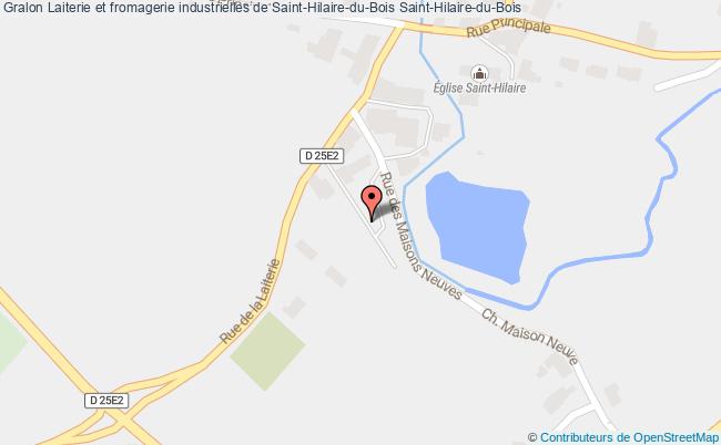 plan Laiterie Et Fromagerie Industrielles De Saint-hilaire-du-bois Saint-hilaire-du-bois Saint-Hilaire-du-Bois