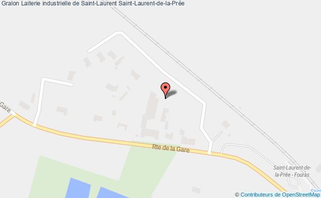 plan Laiterie Industrielle De Saint-laurent Saint-laurent-de-la-prée Saint-Laurent-de-la-Prée