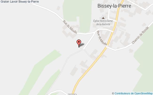 plan Lavoir Bissey-la-pierre Bissey-la-Pierre