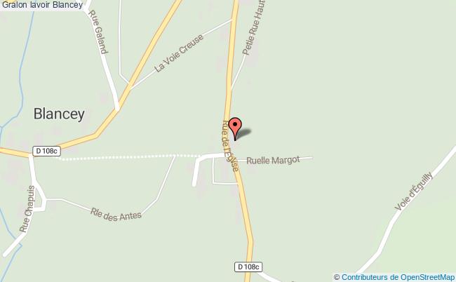 plan Lavoir Blancey Blancey