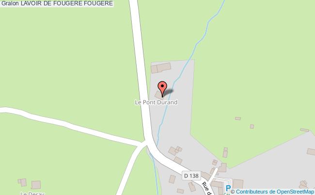 plan Lavoir De Fougere Fougere FOUGERE