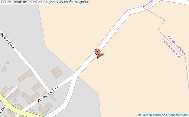 plan Lavoir De Jours-les-baigneux Jours-lès-baigneux Jours-lès-baigneux